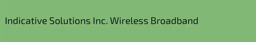 Indicative Solutions Inc. Wireless Broadband